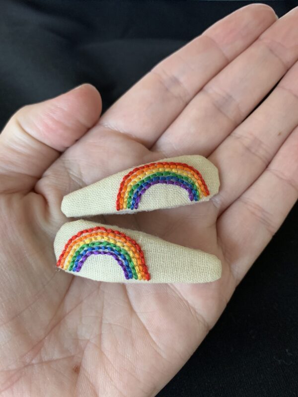 Rainbow - Bright Hair Clips - Image 3